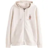 Next Casaco em moletão 'Pepsi' esmeralda / vermelho / preto / branco