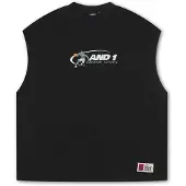 AND1 Sweatshirt 'Timeout' azul / vermelho / preto / branco