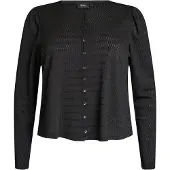 Zizzi Blusa 'MLAVU' preto