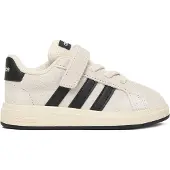 Adidas Sapatilha de desporto 'Grand Court 2.0' preto / branco lã