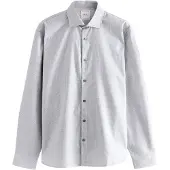 Next Camisa cinzento / cinzento escuro / branco