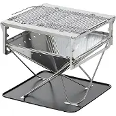 Snow Peak - Cozinha - Takibi Fire & Grill para Unissexo - Cinzento