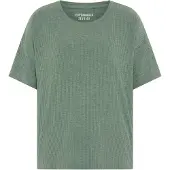 Copenhagen Studios Camisa de pijama verde escuro