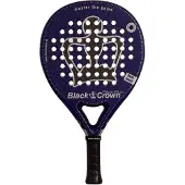 Black Crown Raquete De Padel Piton Blue