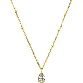Purelei Colar 'Felice' ouro / transparente
