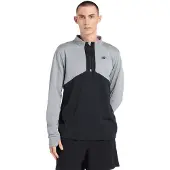 New Balance Camisa funcionais cinzento claro / preto