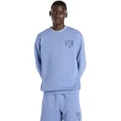 New Balance Camisa 'Reimagined Fleece Crew' azul / preto