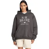 New Balance Sweatshirt 'Trackside' antracite / branco