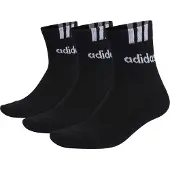 Adidas Meias Acolchoadas 3-Stripes – 3 pares