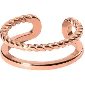 Purelei Anel 'Mau' ouro rosa