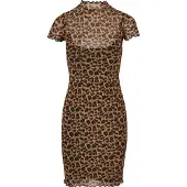 Urban Classics Vestido castanho / castanho claro / preto