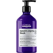L'Oréal Keratin Alpha Sleek Shampoo 500 ml