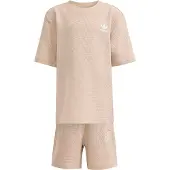 Adidas Conjunto de T-Shirt Curta Waffle Solta