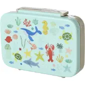 Rice Lancheira Blue Ocean Print