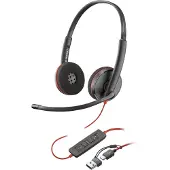 Poly Auscultadores Voip Blackwire 3220