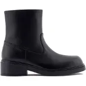 Armani Exchange para mulher. XW002209AF17474UC001 Botas Moderno preto (40), Plano, Zíper, Casual