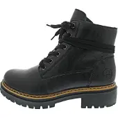 Rieker Botim com fivela castanho / preto