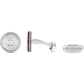 Tommy Hilfiger Modern steel cufflinks Anchor 2790701