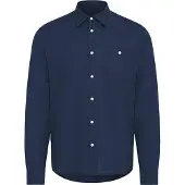 Blend Camisa ' BHBAY LINEN ' azul