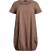 Zizzi Vestido 'JEASY' castanho