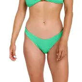 Rip Curl Calcinha De Biquíni Custom Rib Hi Leg Cheeky