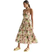 Scotch & Soda Vestido Midi Sem Mangas Ufu01427t