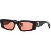 Roberto Cavalli Óculos De Sol Femininos Src185-55700y 55x16x140 Mm