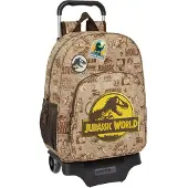 Safta Mochila Com Rodas Jurassic World 22.50l 32x44x44 Cm