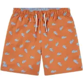 Lacoste Kids Calção De Banho Print