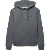 Superdry Moletom Com Fecho Essential Logo
