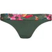 LASCANA Cueca biquíni azul / verde escuro / laranja / rosa