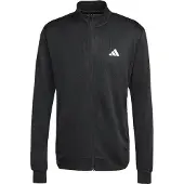 Adidas Casaco de treino preto / branco