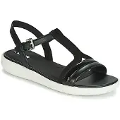Geox Sandálias rasas JEARL SAND B mulheres - Preto - 37