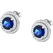 Morellato Orecchini Tesori Blu Argento Zirconi — Orecchini