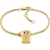 Tommy Hilfiger Bracciale Placcato Oro American Icon 2780943 — Bracciale