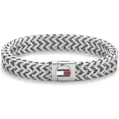 Tommy Hilfiger bracciale massiccio da uomo in acciaio 2790245