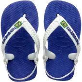 Havaianas Chinelos BABY BRASIL LOGO rapazes - Azul - 19