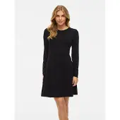 Vila Vestido De Manga Comprida Comfy A-line