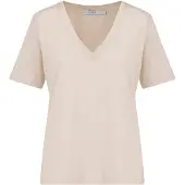 Coster Copenhagen Top ' CC ' creme