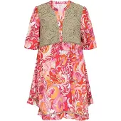 Usha Vestido rosa