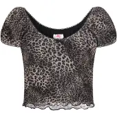 Mymo Blusa taupe / preto