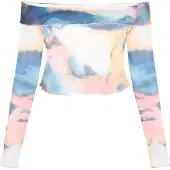 Mymo Blusa mistura de cores