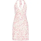 Mymo Vestido vermelho / branco