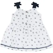 Chicco Vestido preto / branco