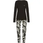 French Connection Pijama creme / preto