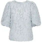 Peppercorn Top 'Tyrell' azul