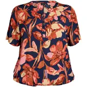 Zizzi Blusa 'VBELLA' navy
