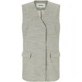 Soft Rebels Colete ' SRElliey ' cinzento claro