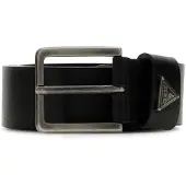 GUESS da uomo leather belt BM7888P6240-BLA - Belt length: 110 cm