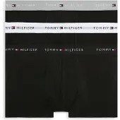 Tommy Hilfiger Underwear Boxers 'Essential' cinzento / vermelho / preto / branco